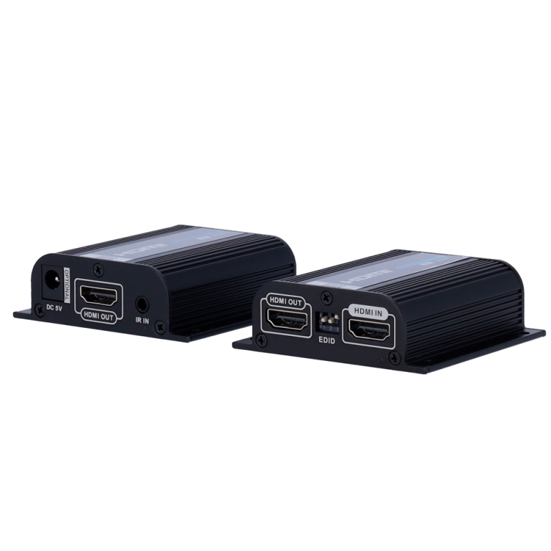HDMI-EXT-POE-V2 - Extensor de señal HDMI Emisor y Receptor 4K 40m alcance máximo