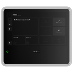 Ajax AJ-EN54-FIREHUB-W - Central inalámbrica de incendios AJAX Pantalla táctil 10.1″ Blanca