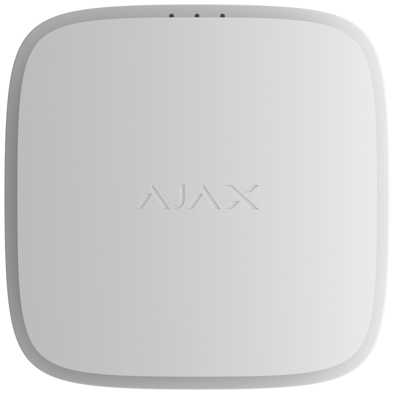 Ajax AJ-EN54-HEAT-SOUNDER-W - Detector de calor con sirena FireProtect Blanco