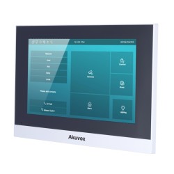 Akuvox AK-C313W-2 - Monitor Linux para videoportero con pantalla TFT de 7" a 2 hilos y WiFi