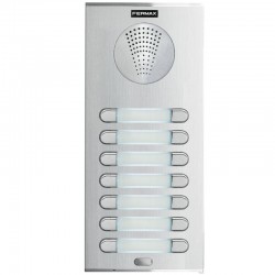 Fermax 70221 - Placa de audio Cityline S6 AP207 4+N 14 pulsadores / 2 columnas