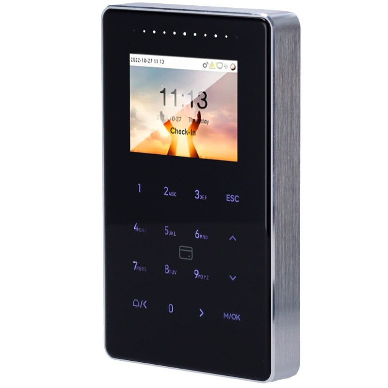 ZKTeco ZK-SC800-12-W-B - Control de acceso y presencia por Tarjeta EM/MF y PIN