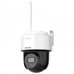 Hikvision DS-2DE2C400IWG/W(2.8mm)(W) - Cámara de seguridad motorizada con micrófono y altavoz