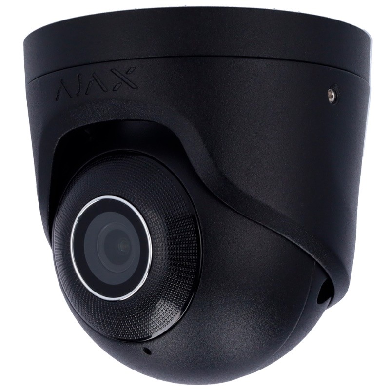 AJAX AJ-TURRETCAM-5-B - Cámara de seguridad IP Turret 5Mpx 2.8mm Negra