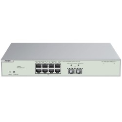 Reyee RG-NBS3300-8MG2XS-P - Switch PoE Cloud Capa 2 8 puertos PoE MultiGigabit