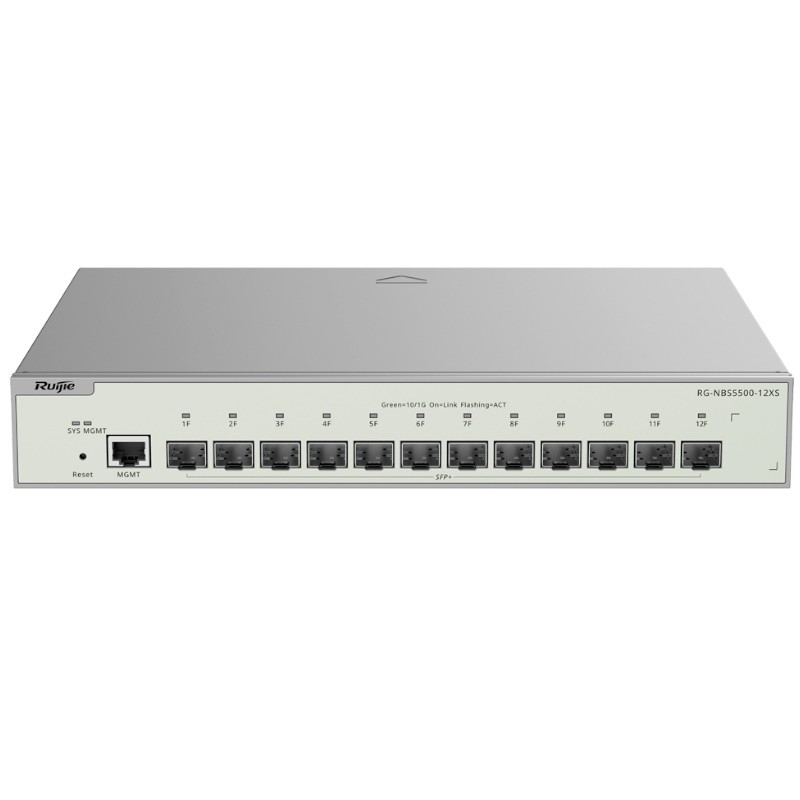 Reyee RG-NBS5500-12XS - Switch Gestionable Capa 3 12 Puertos SFP + 10 Gbps