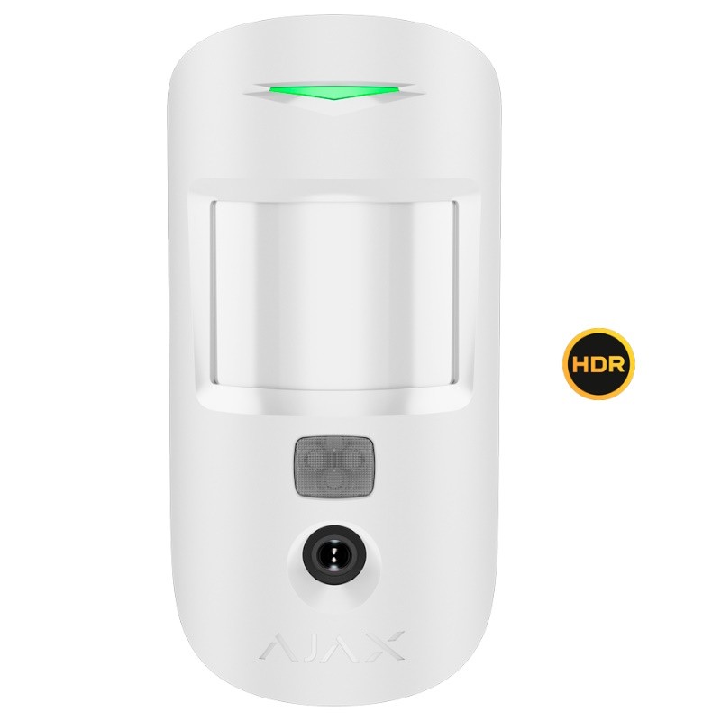 Ajax AJ-MOTIONCAM-HDR-W - Fotodetector de movimiento con petición de imagen grado 2 Ajax