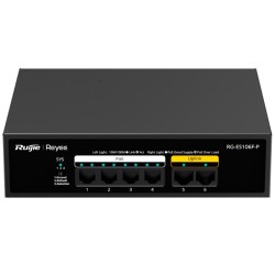 Reyee RG-ES106F-P - Switch PoE Sobremesa de 6 puertos RJ45 10/100 Mbps
