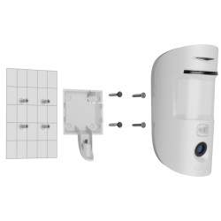Ajax AJ-MOTIONCAM-HD-PHOD-S-W - Montaje Detector de movimiento con foto bajo demanda