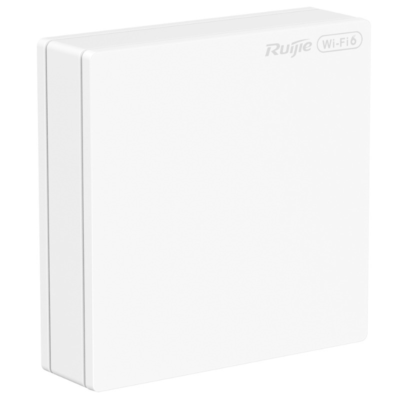Reyee RG-RAP62-Wall-lite - Punto de acceso Wi-Fi 6 802.11AX de doble flujo y banda 2,4 y 5 GHz.