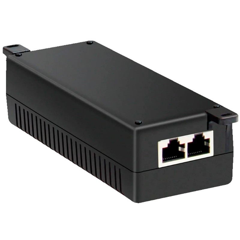 INJ-POE-30W-V2 - Inyector PoE Entrada/Salida RJ45 10/100/1000 Mbps y potencia 30W