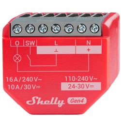 Shelly SH-1PM-GEN4 - Control remoto inteligente con Wifi para electrodomésticos