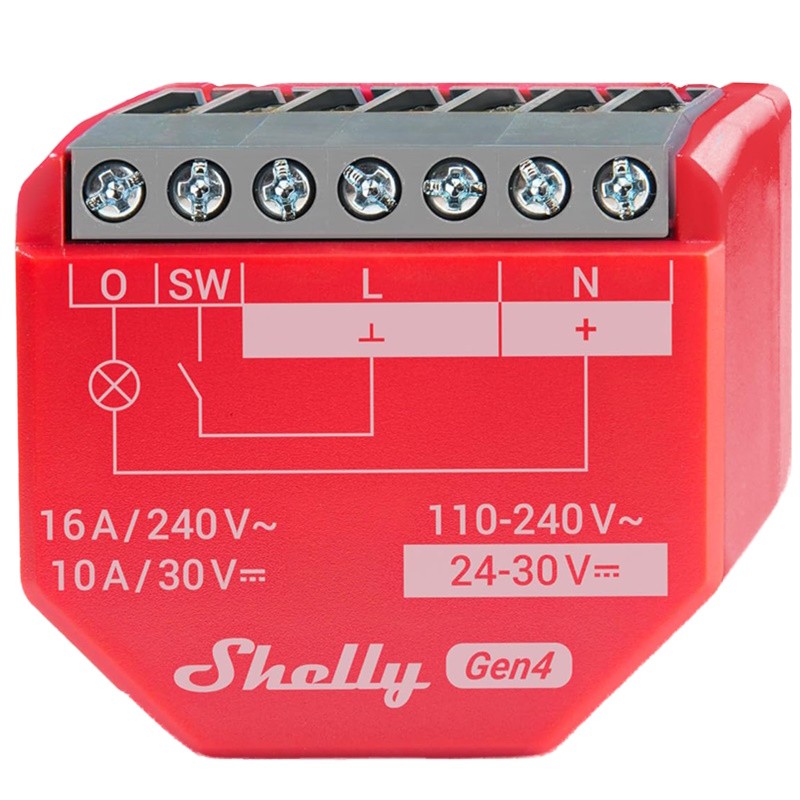 Shelly SH-1PM-GEN4 - Control remoto inteligente con Wifi para electrodomésticos