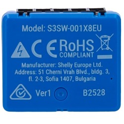 Shelly SH-1-MINI-GEN3 - Control remoto WiFi y Bluetooth con contacto seco