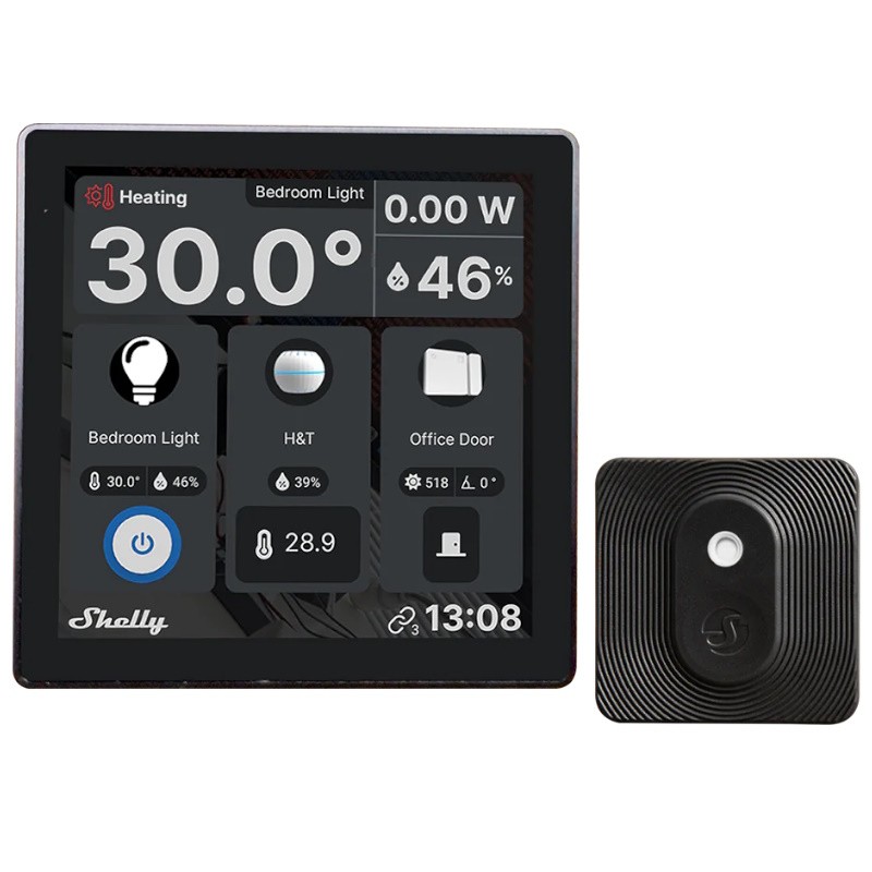 Shelly SH-WALL-DISPLAY-B-BLUHT-B - Shelly Wall Display Negro + BLU H&T Negro