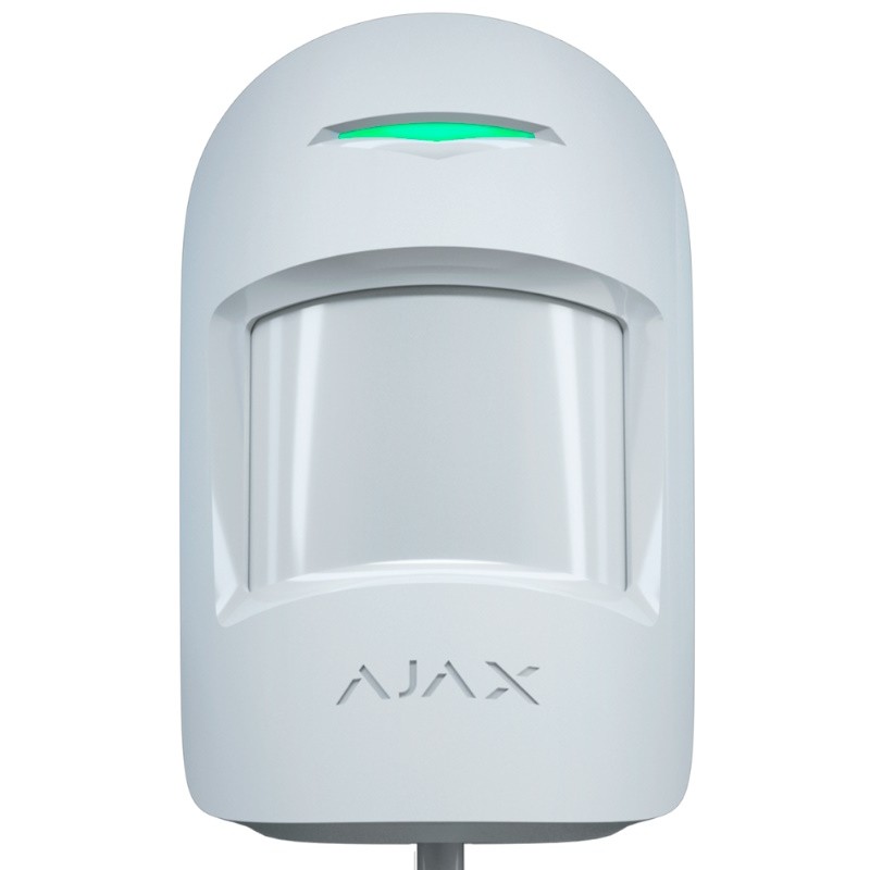 FIBRA-MOTIONPROTECTPLUS-W-N - Detector de Movimiento Doble PIR AJAX Fibra Blanco