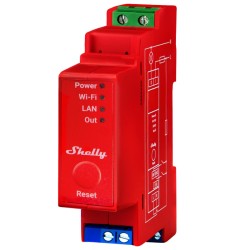 Shelly SH-PRO-1PM - Relé inteligente DIN con medición de consumo WiFi y LAN