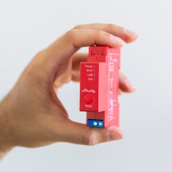 Shelly SH-PRO-1PM - Relé inteligente DIN con medición de consumo WiFi y LAN 1 canal