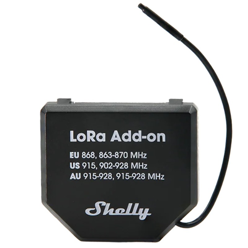 Shelly SH-LORA-ADDON - Módulo de Expansión LoRa de Largo Alcance para Shelly Gen3 y Gen4