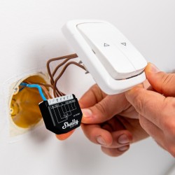 Shelly SH-SL-WAVE-SHUTTER - Control remoto de persianas Z-Wave Qubino de 2 canales.