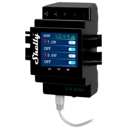 Shelly Pro 4PM – Relé WiFi 4 canales con medición de consumo