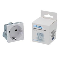 SH-WALL-DISPLAY-SOCKET-W - Adaptador de enchufe Shelly