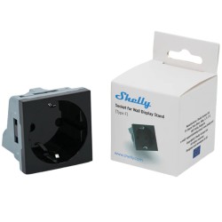 SH-WALL-DISPLAY-SOCKET-b - Adaptador de enchufe Shelly
