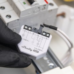 Shelly EM Gen3 + 50A - Medidor de energía monofásico inteligente