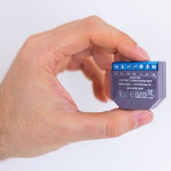 Shelly EM + 2 x 50A - Medidor de energía WiFi 2 canales con 2 pinzas 50A