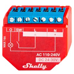 Shelly Plus 1PM - Interruptor inteligente wifi