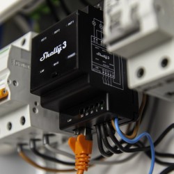 Shelly Pro 3 - Relé WiFi profesional 3 canales carril DIN