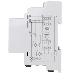 Shelly Pro 3EM 120A - Medidor de Energía Trifásico WiFi 120A