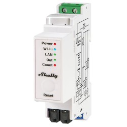 Shelly Pro EM-50 -  Medidor de consumo eléctrico WiFi DIN para Energía Solar