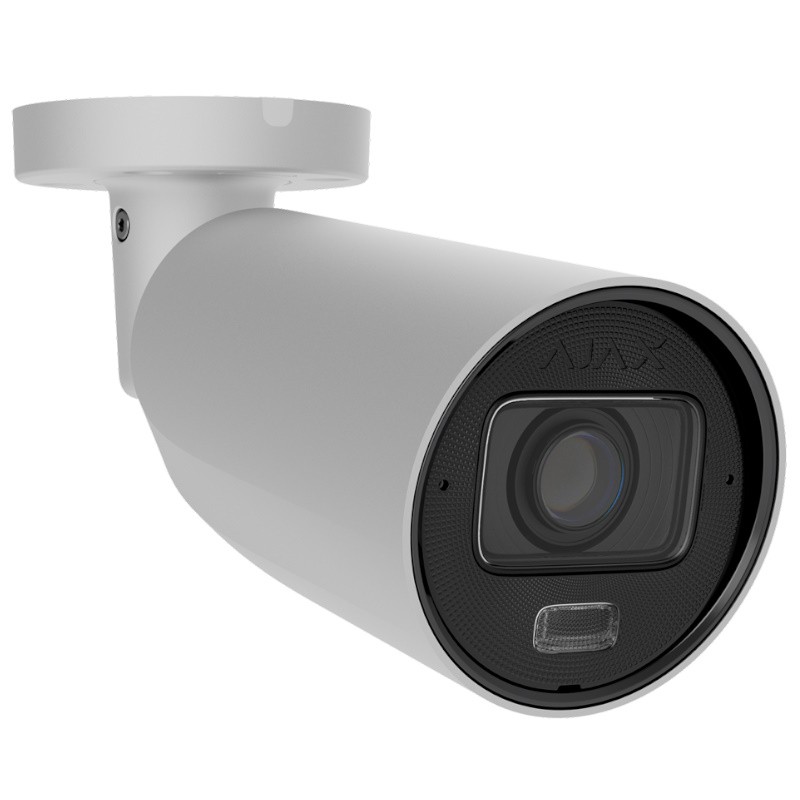 Cámaras de videovigilancia CCTV: guía para elegir el sistema adecuado Cámara IP bullet Ajax de 8 megapíxeles con lente varifocal motorizada