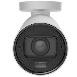 Ajax AJ-BULLETCAM-8-HLVF-W - Cámara IP Bullet Ajax de 8 MP con lente Varifocal