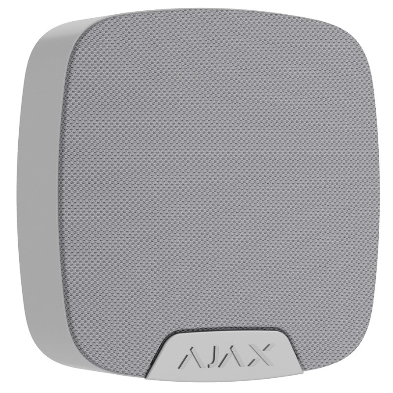 Ajax AJ-HOMESIREN-G3-W - Sirena interior inalámbrica Ajax HomeSiren G3 blanca Grado 3