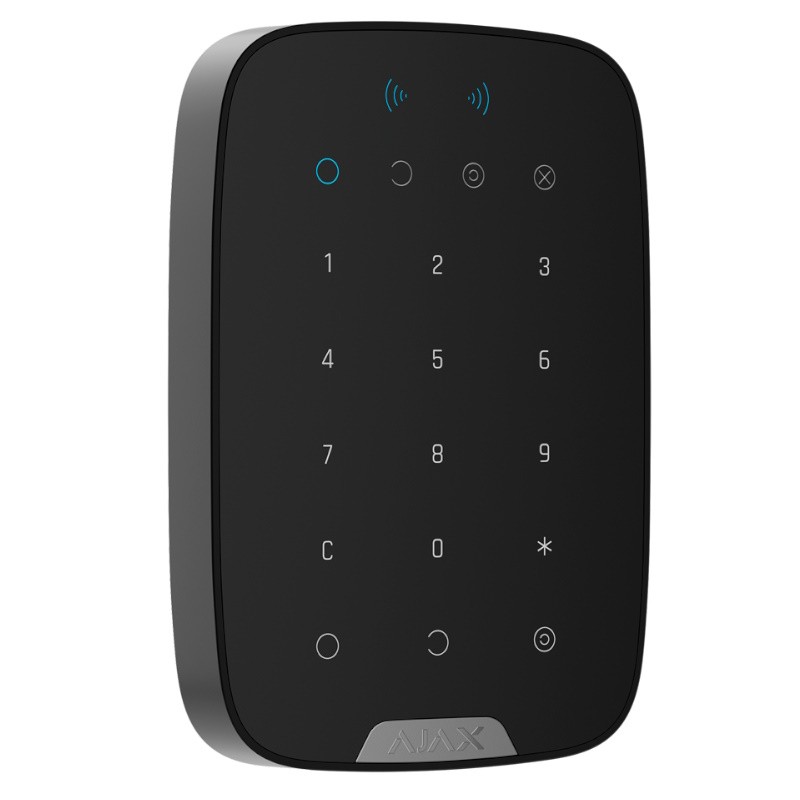 Ajax AJ-KEYPADPLUS-G3-B - Teclado inalámbrico Ajax Superior KeyPad Plus G3