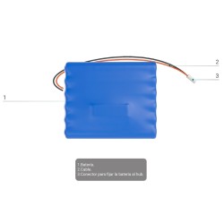 AJ-INTERNALBATTERY-RB-64V36AH -  Batería interna recargable Ajax