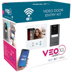 Fermax 7765 - Kit videoportero Fermax Cora VEO-XL WiFi DUOX Plus 1L completo.