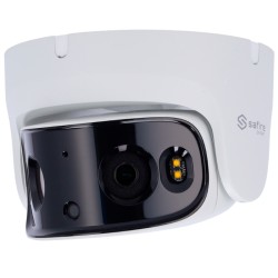 Safire Smart SF-IPT180CA-8I1-SL - Cámara IP Turret 8Mpx panorámica 180º PoE