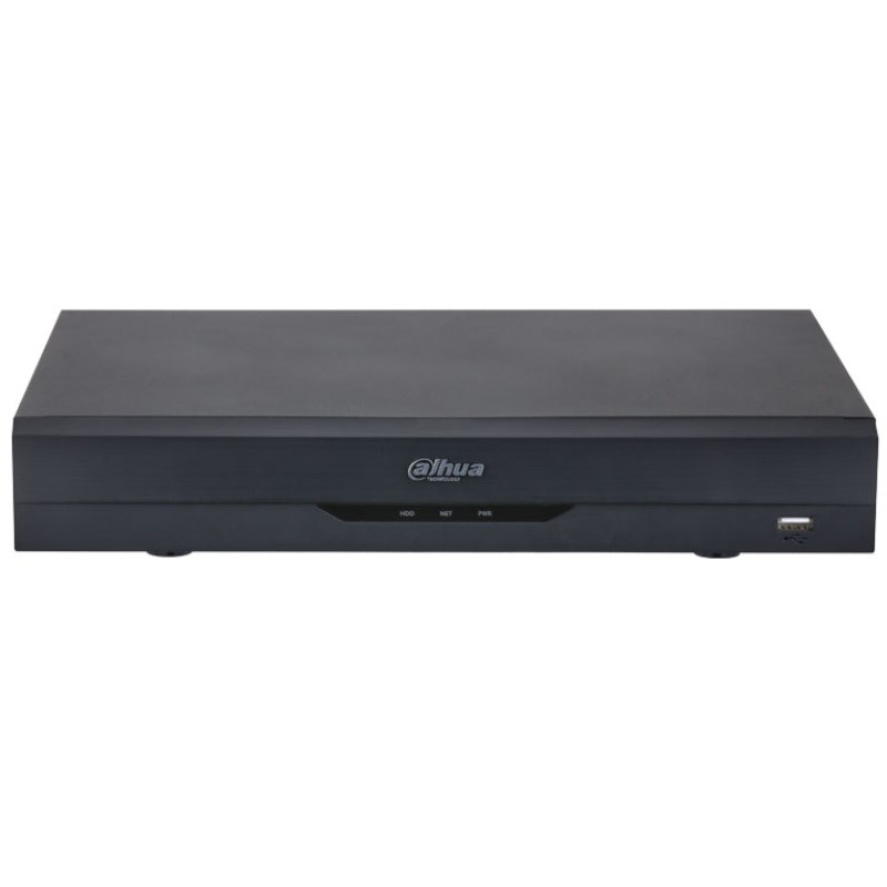 Dahua DH-XVR5104HE-4KL-I3/T - Grabador XVR 4 canales 4K/5MP WizSense con IA y H.265+.