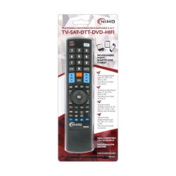MAN2039 - Mando universal programable 4 en 1  para TV, TDT, DVD y equipos Hi-Fi