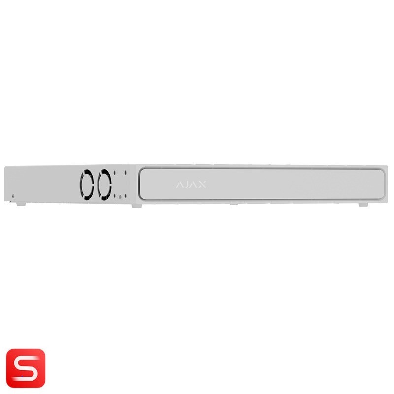 Ajax AJ-NVR208-HAC2G-AI-S-W grabador NVR Superior 8 canales 12MP IA blanco