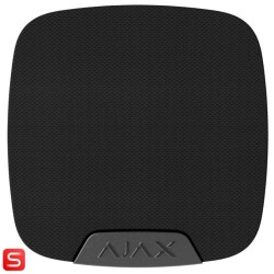 Ajax AJ-HOMESIREN-S-B - Sirena Interior Inalámbrica Superior HomeSiren Jeweller Negra