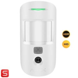 Ajax AJ-MOTIONCAM-HD-PHOD-S-W - Detector de movimiento con foto bajo demanda Grado 2