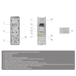 Ajax FIBRA-KEYPADOUTDOOR-W - KeyPad Outdoor Fibra