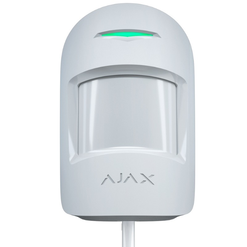 FIBRA-MOTIONPROTECT-W-NF - Vista frontal del detector de movimiento Ajax Fibra