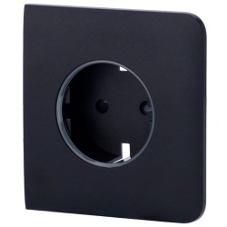 AJAX AJ-SIDECOVER-SMART-B - Tapa para enchufe inteligente tipo F AJ-OUTLETCORE-SMART