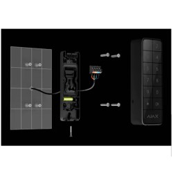 FIBRA-KEYPADOUTDOOR-B - Montaje teclado independiente cableado de exterior RFID Ajax Fibra