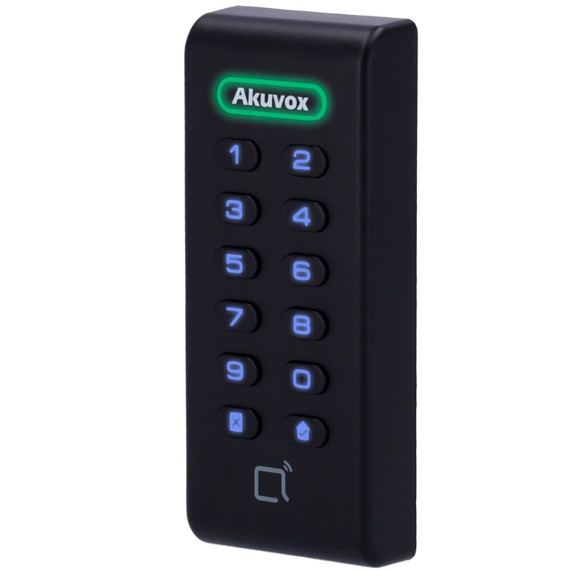 Akuvox AK-ACR-CRP11 - Lector de acceso RFID EM/MF con teclado Wiegand IP65